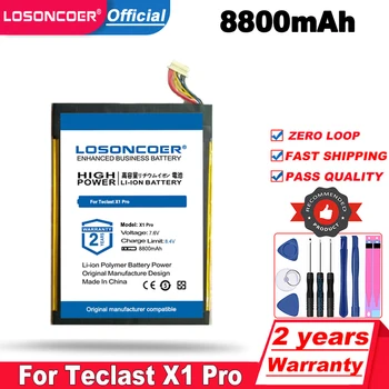 LOSONCOER העליון מותג 100% חדש 8800mAh סוללה עבור Teclast X1 Pro Tablet PC P3362160