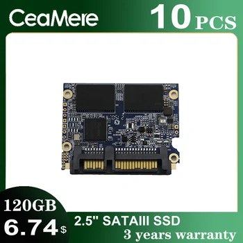 CeaMere SATA SSD 10PCS 128gb 120gb 256gb 512GB SATA SSD 1TB עבור המחשב הפנימיים של מצב מוצק קשיח קונסולת משחק מחשב נייד