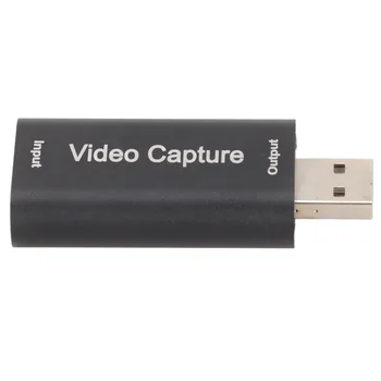 4K כרטיס לכידת וידאו USB HD מולטימדיה ממשק לכידת וידאו כרטיס למשחקים ועידות וידאו משרד ביתי