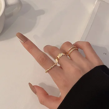 תוספות גאות אופנה אישיות החליפה טבעת נקבה נישה בעיצוב רטרו יד תכשיטים מתכוונן מתאים עבור יום ההולדת לשלוח החברה