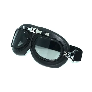 משקפי ועמידים, Dustproof משקפיים אופנוע משקפיים רטרו קסדת הטייס משקפי אופנוע בציר קלאסי משקפיים