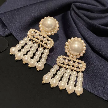 יוקרה מותג מפורסם אופנה זרוק עגילים Vintage תכשיטים לאישה המסיבה מתנה
