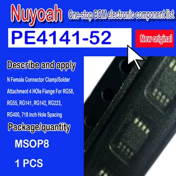 הדפסת מסך 4141 חדש מקורי PE4141 PE4141-52 MSOP8 גבוהה ליניארית פסיבית פס רחב MOSFET