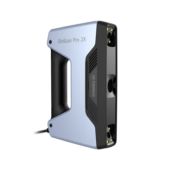 זוהר 3d EinScan PRO 2X כף יד נייד שולחן עבודה תעשייתי 3D סורק אופציונלי עם מרקם צבע המצלמה HD או Turnta