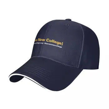 [להציל חדש בקולג'] צהוב ולבן הלבשה כובע בייסבול ג ' נטלמן כובע משאית כובע Mens כובעים לנשים
