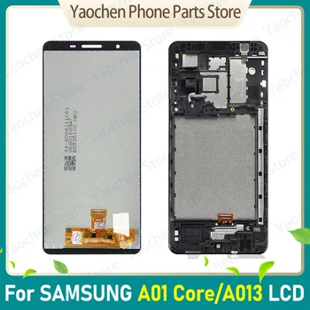 תצוגת LCD עם מסך מגע דיגיטלית החלפת הרכבה, AAA + איכות עבור Samsung Galaxy A01 הליבה, SM-A013G, A013, A013F