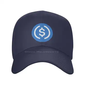 דולר מטבע (USDC) איכותי לוגו ג ' ינס כובע כובע בייסבול כובע סרוג