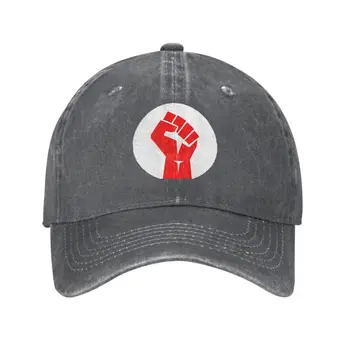 אופנה כותנה אדום שחור אגרוף כובע בייסבול עבור נשים גברים לנשימה אבא כובע הגנה מהשמש