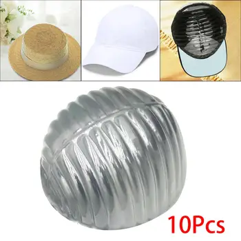 10Pcs נייד כובע אניה כובע דוכן תצוגה כובע בייסבול בשביל להכניס חיים לחדר השינה.