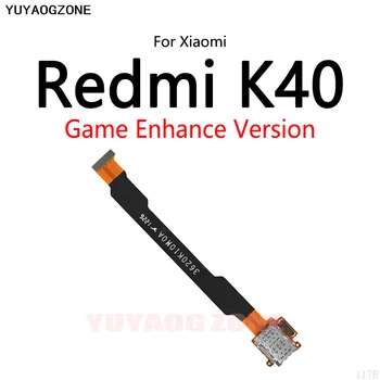 10PCS/הרבה Xiaomi Redmi K40 Pro גרסת משחק K40S/ Mi פוקו F3 חריץ לכרטיס SIM מגש הקורא שקע תצוגת LCD חיבור להגמיש כבלים