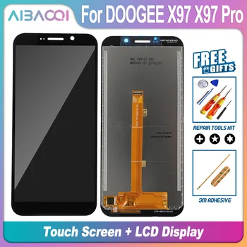 AiBaoQi חדש 6.0 אינץ ' מסך מגע + תצוגה LCD הרכבה, החלפה עבור DOOGEE X97 X97 Pro טלפון