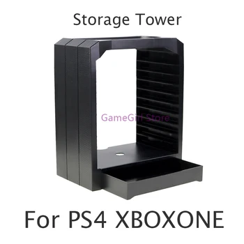 איכות גבוהה מולטי-פונקציונלי המשחק דיסק אחסון מגדל Stand מחזיק מדף PS4 XBOXONE