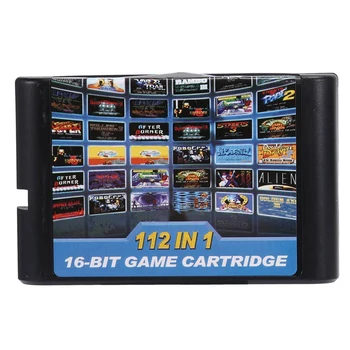 Botique-2X 112 1 מחסנית משחק של 16 סיביות המשחק מחסנית עבור Sega Megadrive בראשית המשחק מחסנית עבור PAL ו-NTSC