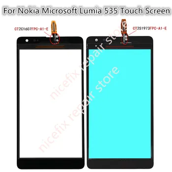 עבור Nokia Microsoft Lumia 535 RM-1090 N535 2 2C CT2C1607 CT2S1973 מסך מגע חיישן הדיגיטציה לוח זכוכית TP החלפת