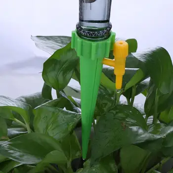 1/12pcs אוטומטי השקיה בטפטוף השקיה מערכת אוטומטית ספייק עבור פרח צמחים מקורה משק הבית Waterers בקבוק