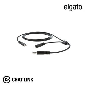מקלט elgato Icatu צ ' אט קישור טלפון נייד/PS4/מתג/Xbox Live משחק קול כבל אודיו