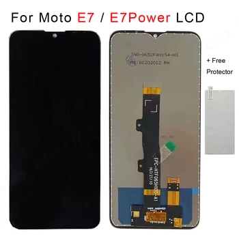 100% מבחן עבור Motorola Moto E7 מסך מגע lcd דיגיטלית על האופנוע E7 lcd XT2052 XT2095-1 עבור מוטו E7 כוח lcd XT2097 E7I כוח