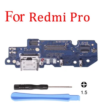 1pcs Xiaomi Redmi Pro USB לטעינה יציאת מיקרו Dock Connector להגמיש כבלים