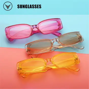 תוספות הפופולרי משקפי נשים גברים UV400 ה-90 משקפי שמש משקפי שמש מלבן משקפי שמש משקפי שמש עבים.