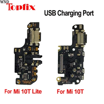 Xiaomi Mi 10T לייט USB לטעינה יציאת להגמיש כבלים עבור מי 10T מטען נמל העגינה תקע לחבר המנהלים חלקי חילוף