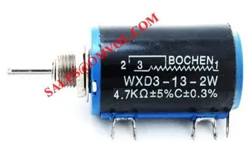 WXD3-13-2W 4.7 K ohm Multi-Turn Wirewound פוטנציומטרים