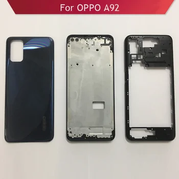 עבור OPPO A92 הסוללה בחזרה כיסוי אחורי הדלת דיור עם LCD מסגרת החלפת