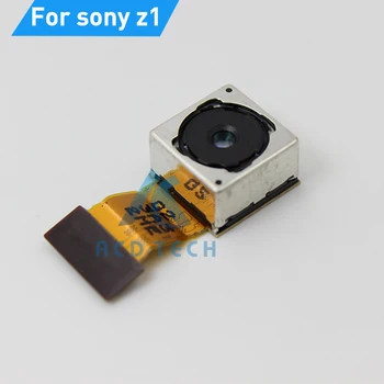 המקורי האחורי של המצלמה הראשית עבור Sony Z1 L39H C6902 C6903 מצלמה גדולה להגמיש כבלים בחזרה מצלמה חלקי חילוף משלוח מהיר