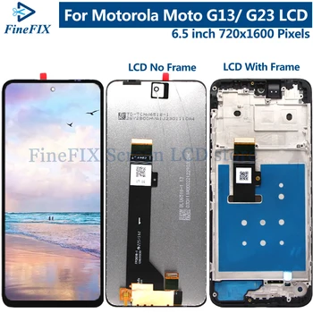 המקורי עבור Motorola Moto G13 תצוגת LCD מסך מגע דיגיטלית הרכבה החלפת אביזר מוטו G23 lcd