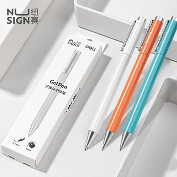 מעדנייה Nusign מתכת ג 'ל עט עם מילוי Xiaomi סימן עטים 0.5 מ